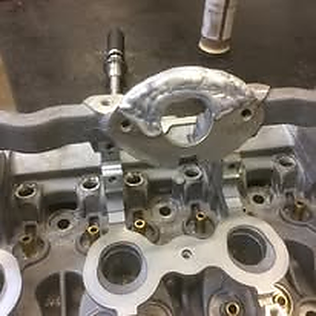Rechargement alu TIG, pendant, atelier MoteK